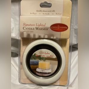 Candle Warmers, signature lighted candle warmer